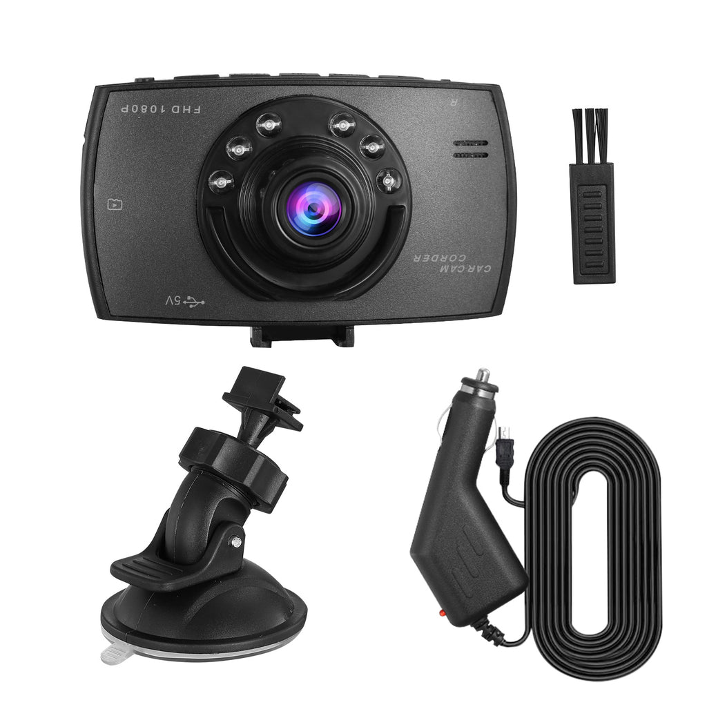 1080P Dash Cam w/ Night Vision & Loop Recording