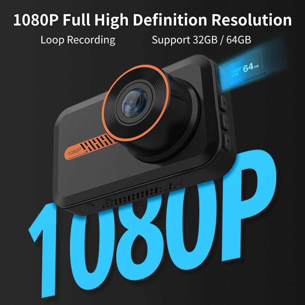 Dual Dash Cam Front & Rear 1080P FHD Car Camera